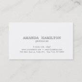 洗練エレガントされたライトピンクグリッター美しい 名刺 (裏面)