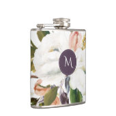 洗練エレガントされた植物フローラモノグラムFl フラスク (右)