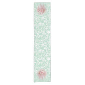 洗練エレガントさモダンれたスタイリッシュ,バラ ショートテーブルランナー (正面)