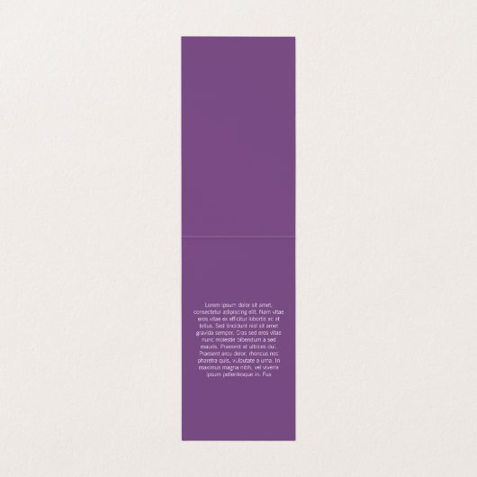 洗練モダン/紫 名刺 (内部フラット)