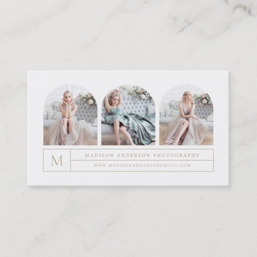 洗練03 |写真の名刺 名刺 (正面)