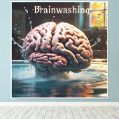 洗脳 キャンバスプリント (インサイチュ (ウッドフロア))