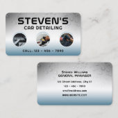 洗車とディテインスパイアィー 名刺 (正面/裏面)