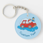 洗車の男 キーチェーン (正面)