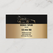 洗車サービス圧力洗浄オートディテリング 名刺 (裏面)