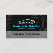 洗車サービス | プロフェッショナル 名刺 (正面)