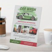 洗車サービス 台座サイン (インサイチュ)