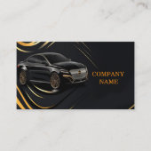 洗車パーソナライズされた名刺アイディア 名刺 (正面)