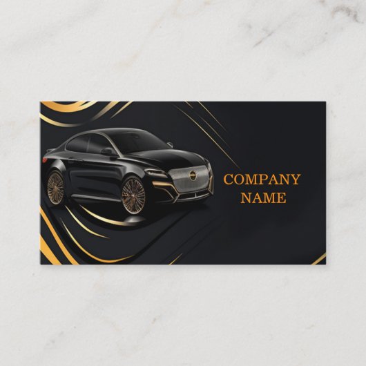 洗車パーソナライズされた名刺アイディア 名刺 (正面)