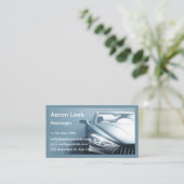 洗車プロフェッショナルの自動詳細車の 名刺 (スタンド正面)