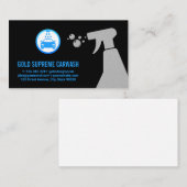 洗車ロゴ |クリーニングスプレー 名刺 (正面/裏面)