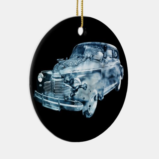 洗車二重被ばく セラミックオーナメント (右)