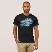 洗車二重被ばく Tシャツ (正面フル)
