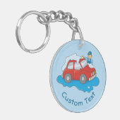 洗車人キーチェーン キーホルダー (正面左)