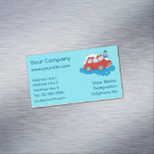 洗車人 マグネット名刺 (インサイチュ)