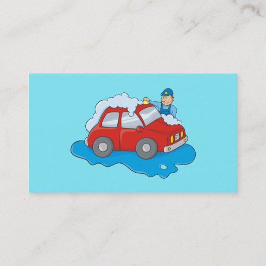 洗車人 名刺 (裏面)