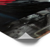 洗車場に行く ポスター (角)