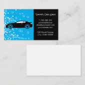 洗車場 | クリーニングサービス | スポーツカー 名刺 (正面/裏面)
