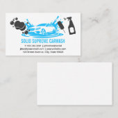 洗車場 | スポーツカー自動車サービス 名刺 (正面/裏面)