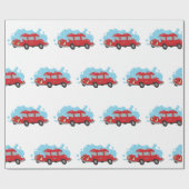 洗車場 ラッピングペーパー (フラット)