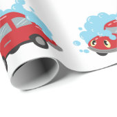 洗車場 ラッピングペーパー (ロールコーナー)