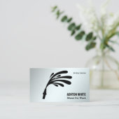 洗車場 名刺 (スタンド正面)