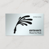 洗車場 名刺 (正面)