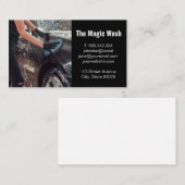 洗車場 名刺 (正面/裏面)