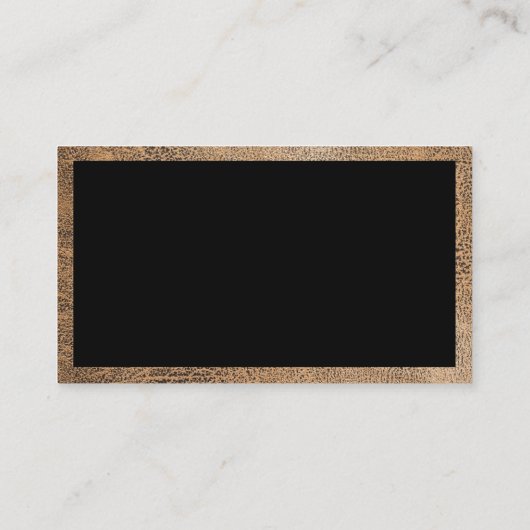 洗車場 | 自動ディテリング | レザーテクスチ縁どャ 名刺 (裏面)