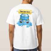 洗車場 Tシャツ (裏面)