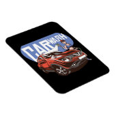 洗車女子 マグネット (右側)