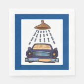 洗車標識 スタンダードランチョンナプキン (正面)