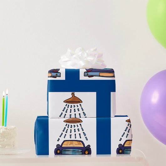 洗車標識 ラッピングペーパー