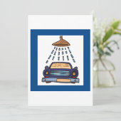 洗車標識 招待状 (スタンド正面)