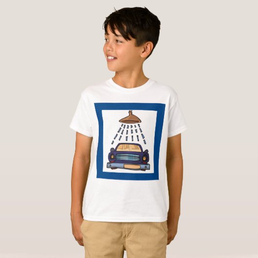 洗車標識 Tシャツ (正面フル)