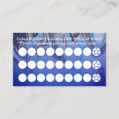 洗車機はロイヤリティ印紙を回す ロイヤリティカード (裏面)