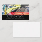 洗車機 | 自動車 | バブル 名刺 (正面/裏面)