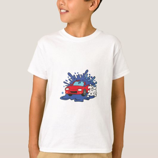 洗車機 Tシャツ (正面)
