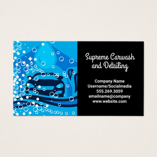 洗車洗浄サービス |バブル (正面)