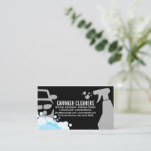 洗車用クリーナー |シャボン玉 名刺 (スタンド正面)