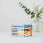 洗車用クリーナー 名刺 (スタンド正面)