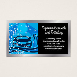 洗車用ロゴ清掃サービス |バブル