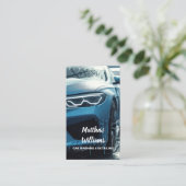 洗車自動詳細 名刺 (スタンド正面)