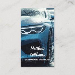 洗車自動詳細 名刺