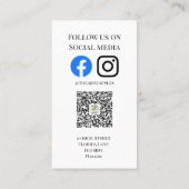 洗車自動車販売バリューサービス 名刺 (裏面)