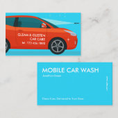 洗車詳細名刺 名刺 (正面/裏面)
