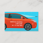 洗車詳細名刺 名刺 (正面)