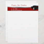 洗車詳細 レターヘッド (正面/裏面)