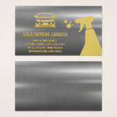 洗車詳細 |自動詳細 |メタリック (正面&裏面)