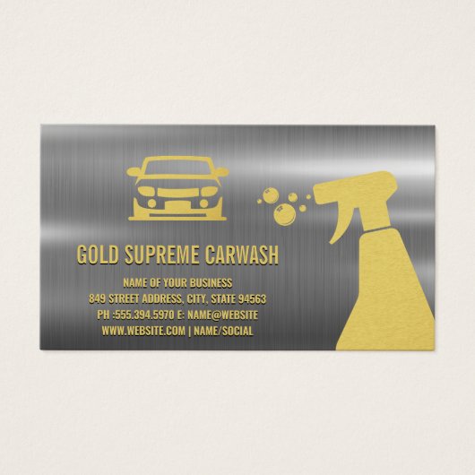 洗車詳細 |自動詳細 |メタリック (正面)